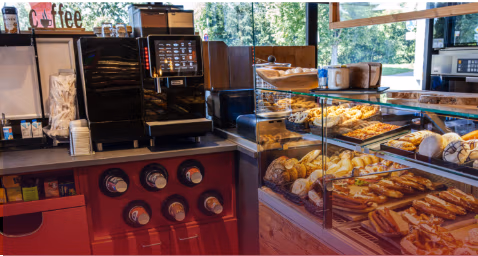 Kaffeemaschine mit Splendid Kaffee